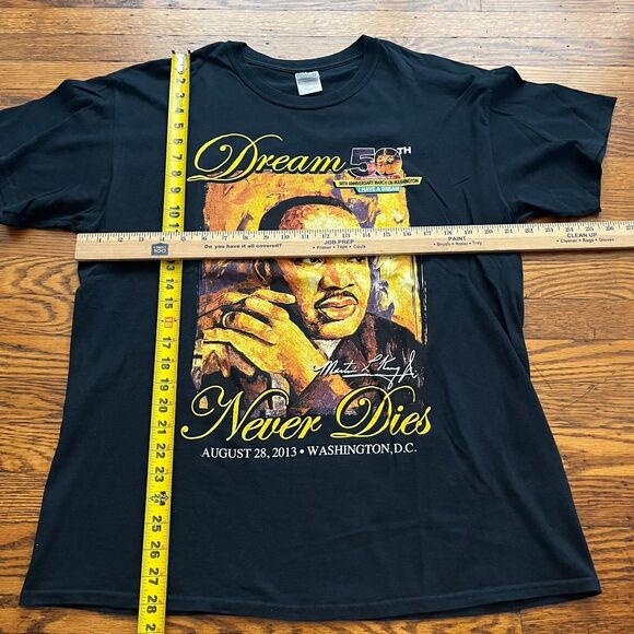 Dr. Martin Luther King 2013 50th Anniversary March On Washington T-Shirt Men's L - Picture 5 of 6